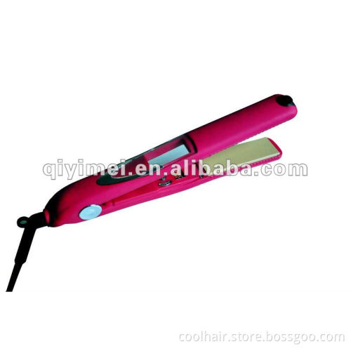 Vibrating & Straightening ceramic hair iron